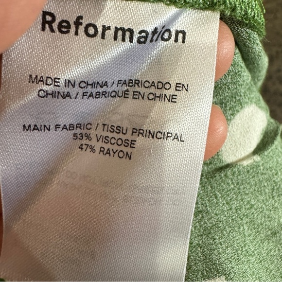 Reformation mini dress NWT - Picture 8 of 8